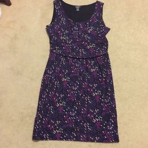 Dress multi color. Knee length